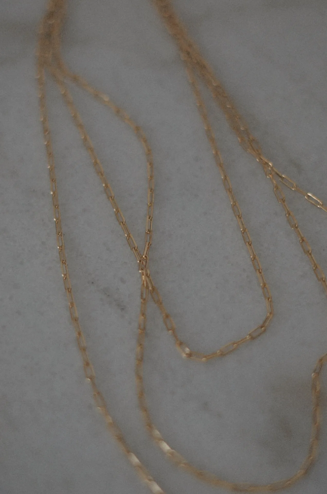 18k Gold Layered Chain Necklace
