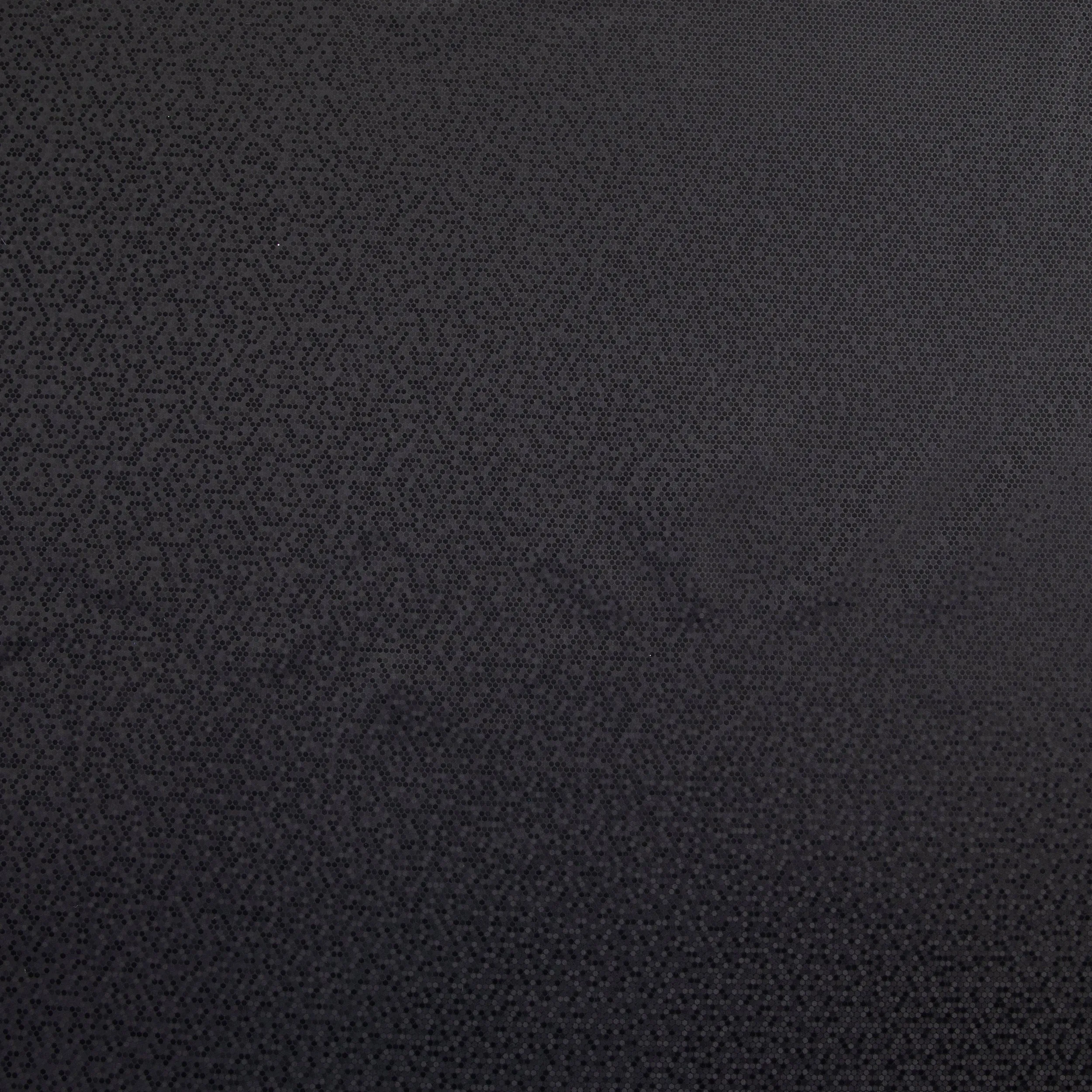 4-Way Stretch Fabric, Pixel Pattern, Black