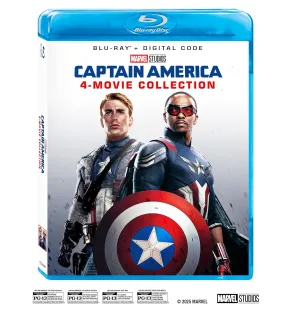Captain America 4-Movie Multi-Feature - Blu-ray   Digital