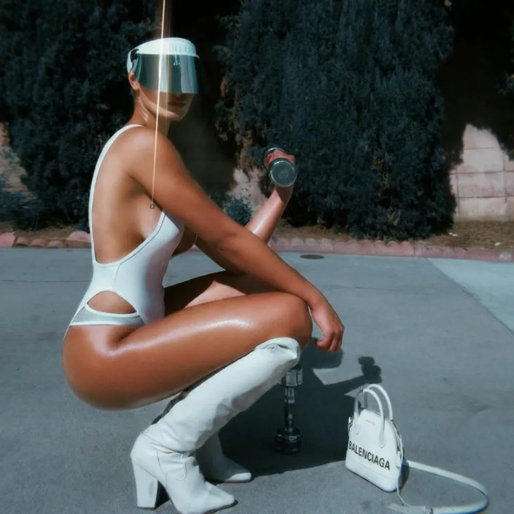 CHROME ANTI Paparazzi Visor™ Sun Hat