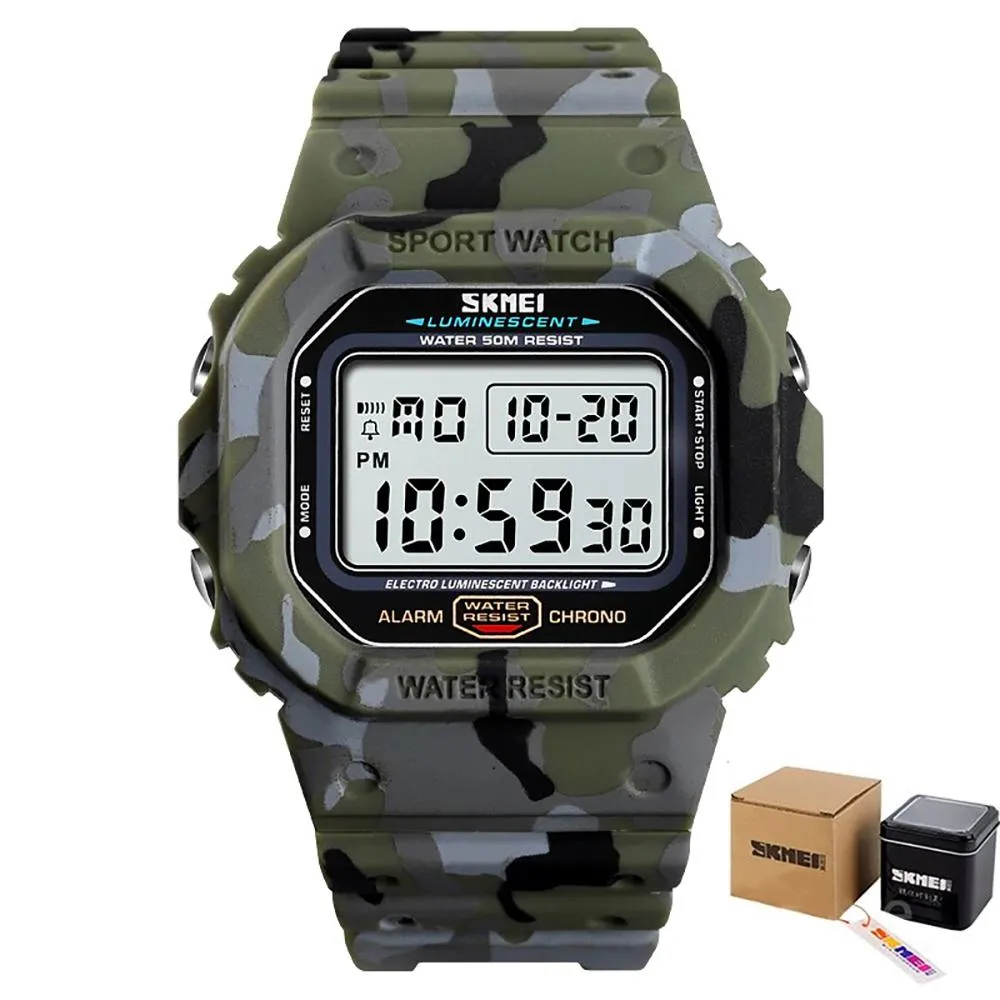 Chronograph Military Digital Sports Watch
