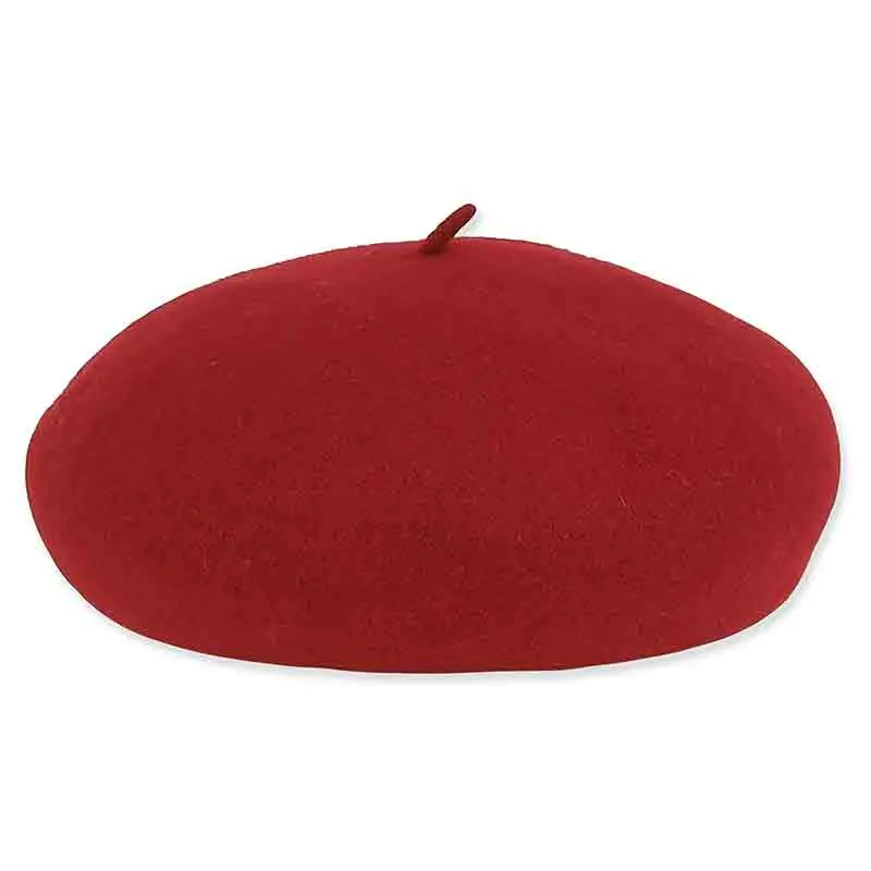 Classic Soft French Beret Wool Hat - Adora® Hats