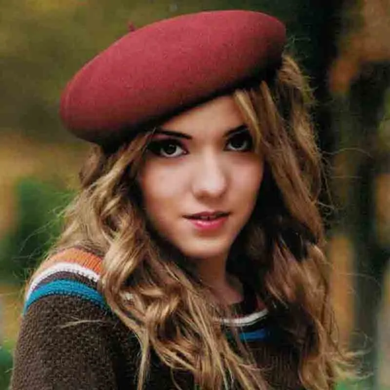 Classic Soft French Beret Wool Hat - Adora® Hats