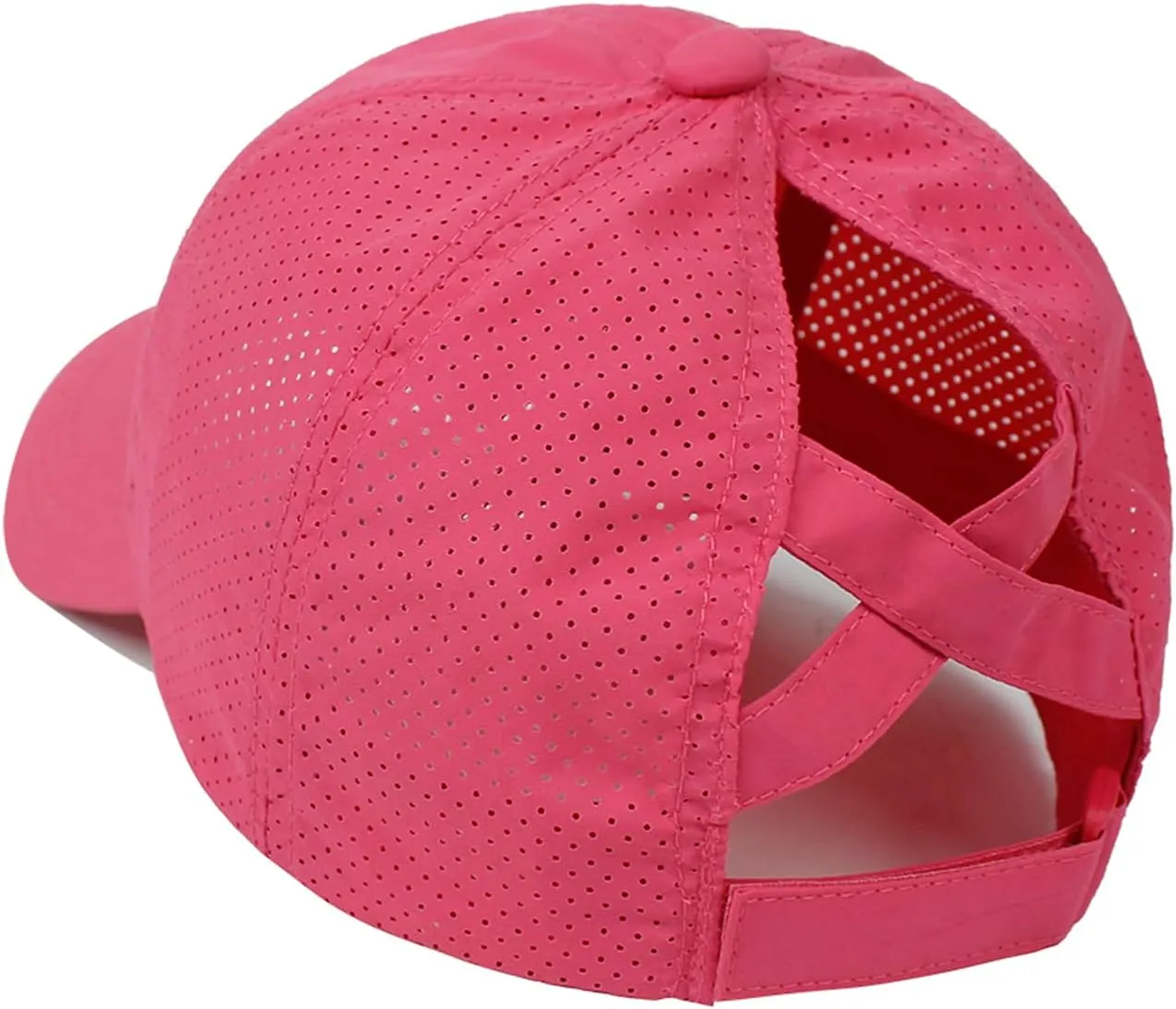 DOOVID Baseball Cap Women Summer Mesh Sports Cap Criss Cross Ponytail Baseball Hat