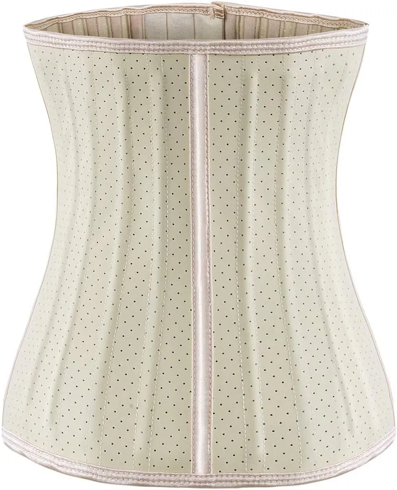 ECOWALSON Waist Trainer for Women Corset Cincher Body Shaper Girdle Trimmer with Steel Bones Extender