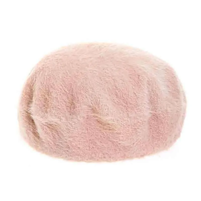 Faux Angora French Beret - DNMC Hats