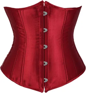 frawirshau Women's 9427 Lace Up Boned Underbust Waist Trainer Corset
