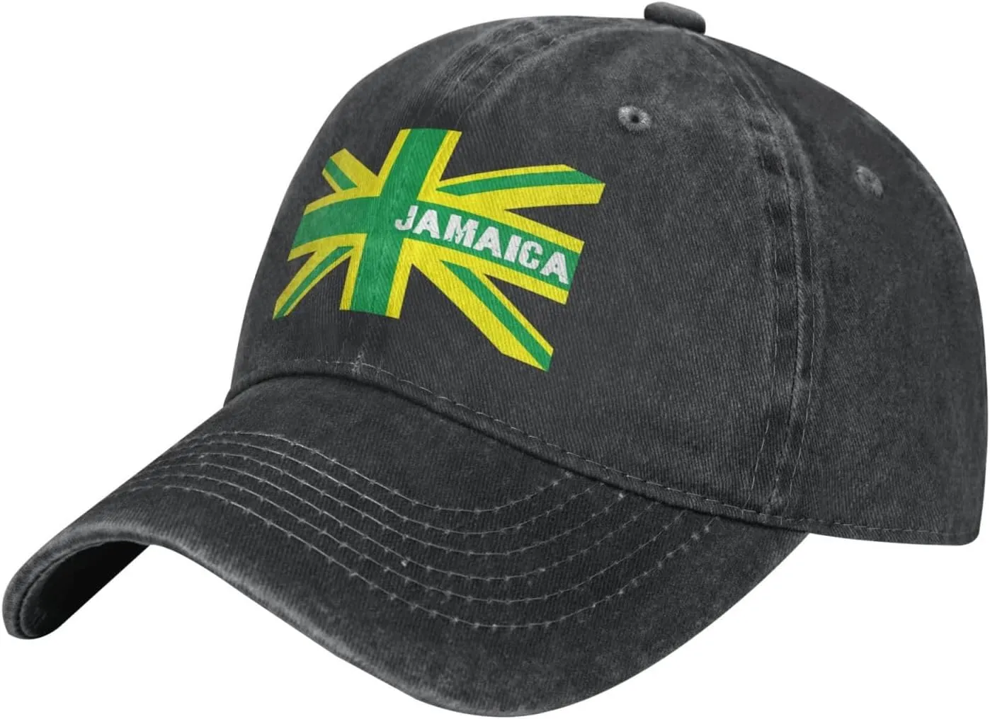 Jamaica Flag Baseball Cap, Adjustable Jamaica Jamaican Baseball Hat Golf Dad Hat for Men Women
