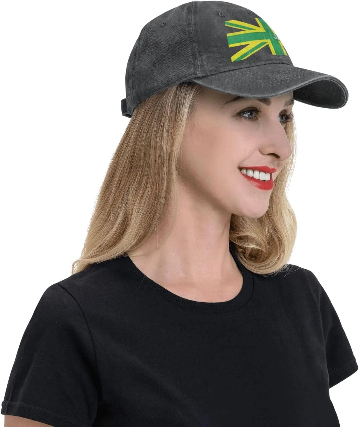Jamaica Flag Baseball Cap, Adjustable Jamaica Jamaican Baseball Hat Golf Dad Hat for Men Women