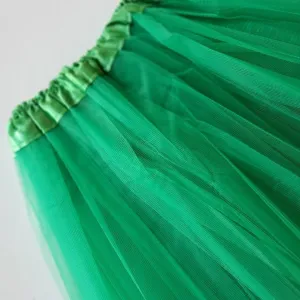 Kids Tutu Skirts 3 Layered Tulle, Fit Most 4-11 yrs Little & Big Girls for Dance Party Costume