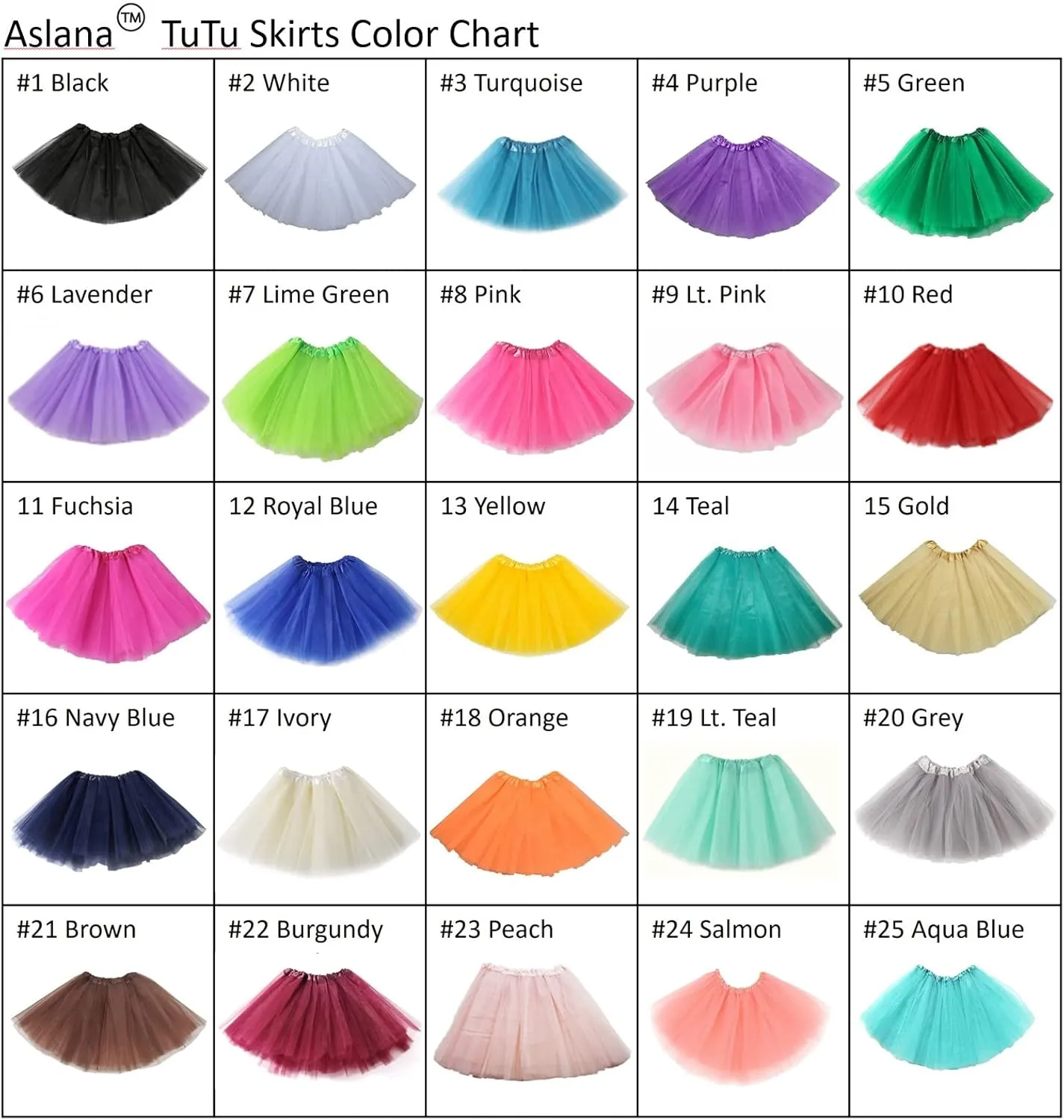 Kids Tutu Skirts 3 Layered Tulle, Fit Most 4-11 yrs Little & Big Girls for Dance Party Costume
