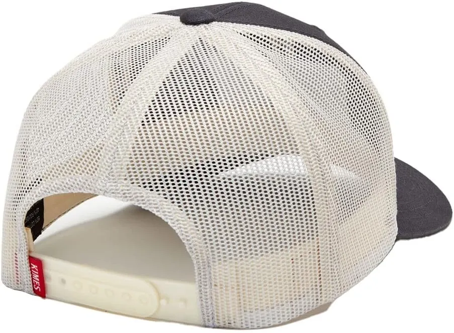 Kimes Ranch Men's Boneyard Trucker Adjustable Snapback Mid-Profile Logo Cap