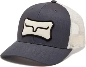 Kimes Ranch Men's Boneyard Trucker Adjustable Snapback Mid-Profile Logo Cap