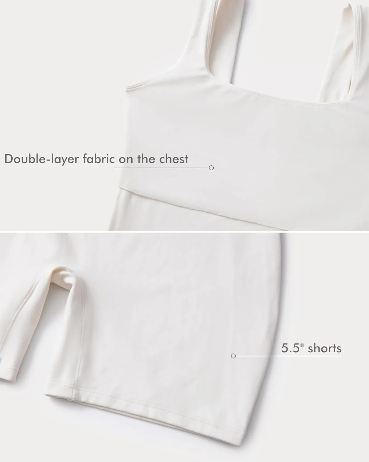 MOMANDA Women' s Maternity Bodysuit Sleeveless Shorts Jumpsuit Square Neck Tank Top for Pregnancy