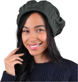 Nollia Soft Knit Solid Color Beanie, Chic, and Lightweight Crochet Knitted Style Beanie Hat for Women, One Size Slouchy Hat