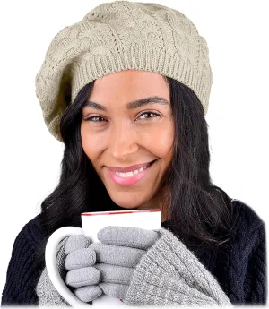 Nollia Soft Knit Solid Color Beanie, Chic, and Lightweight Crochet Knitted Style Beanie Hat for Women, One Size Slouchy Hat
