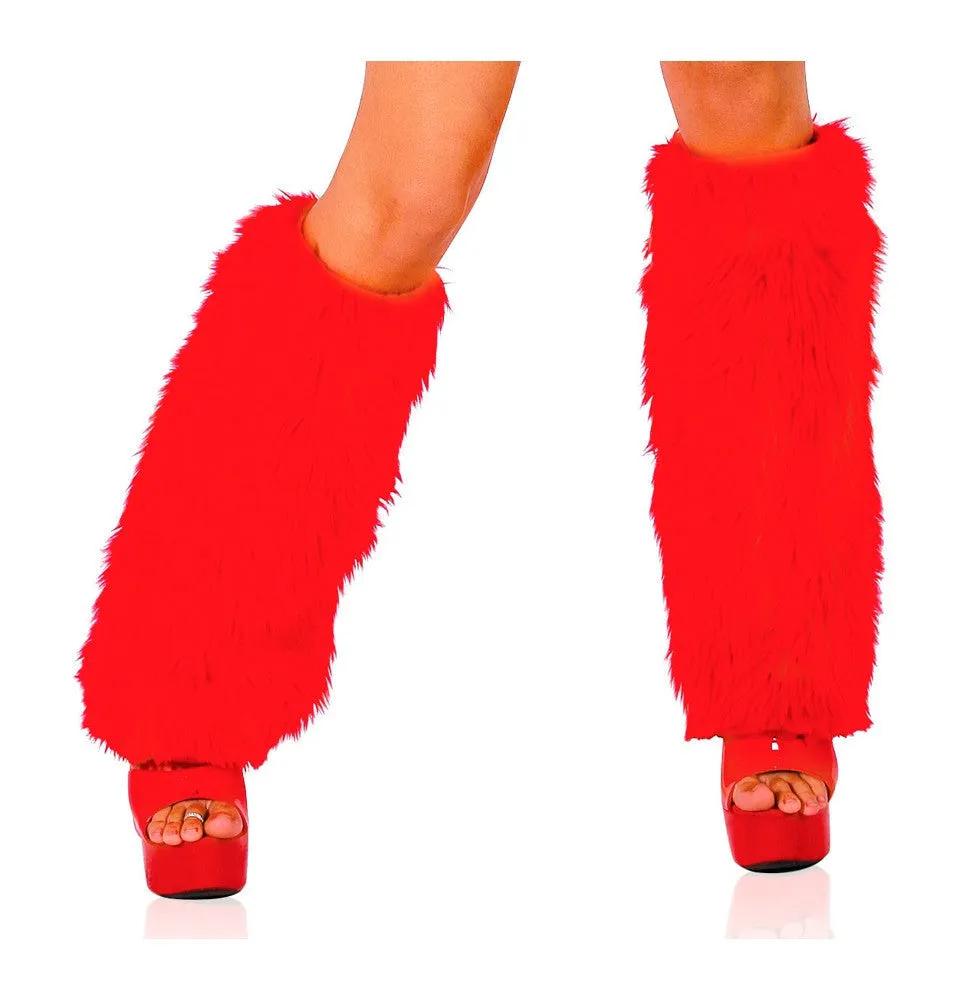 Roma Rave Festival Fur Boot Covers