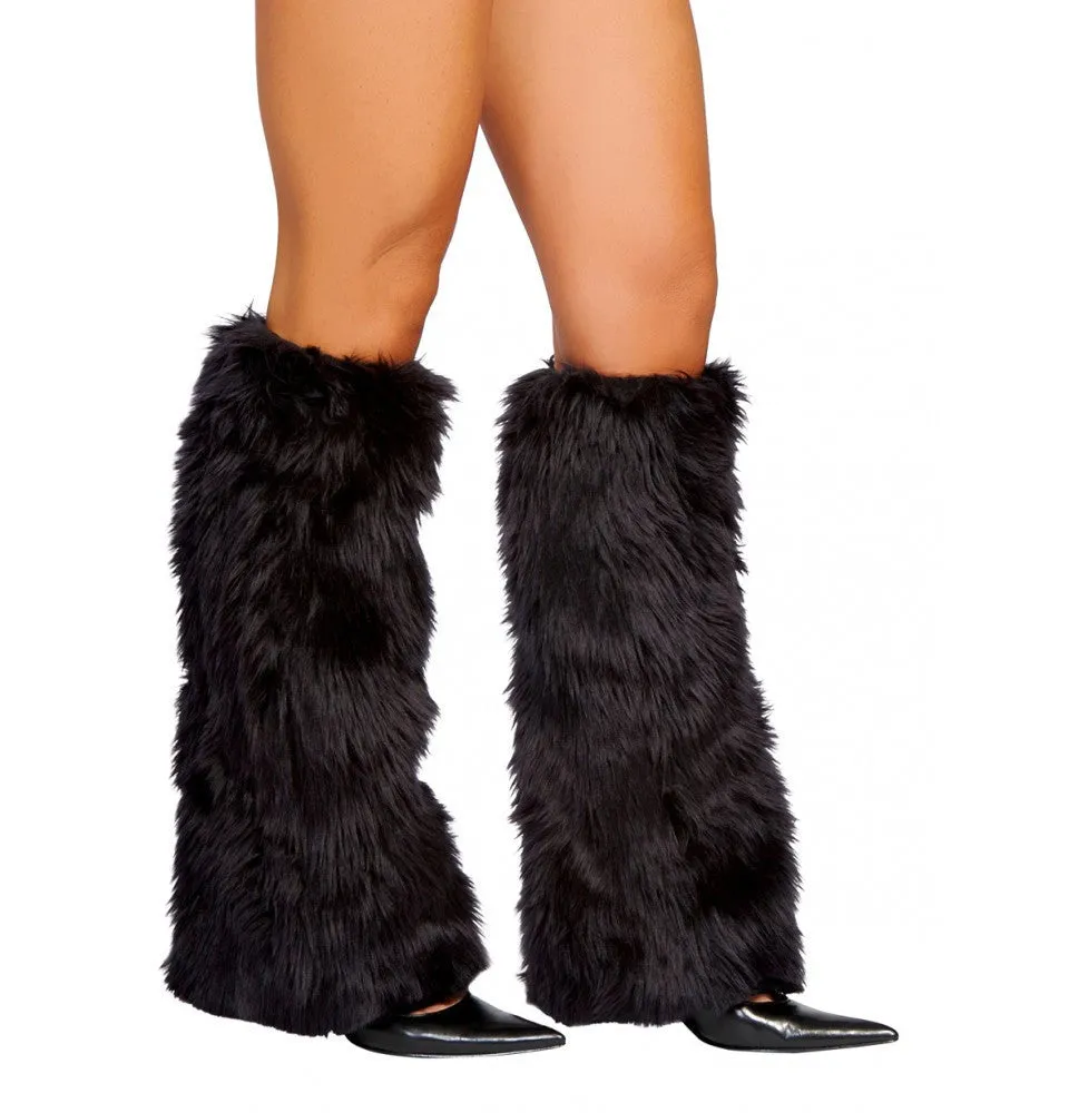 Roma Rave Festival Fur Boot Covers