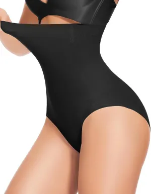 Shapewear Tummy Control Underwear - High Wasited Body Shaper Compression Control Briefs Girdle Panty for Women