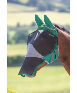 Shire's Deluxe Fly Mask with Ears and Nose
