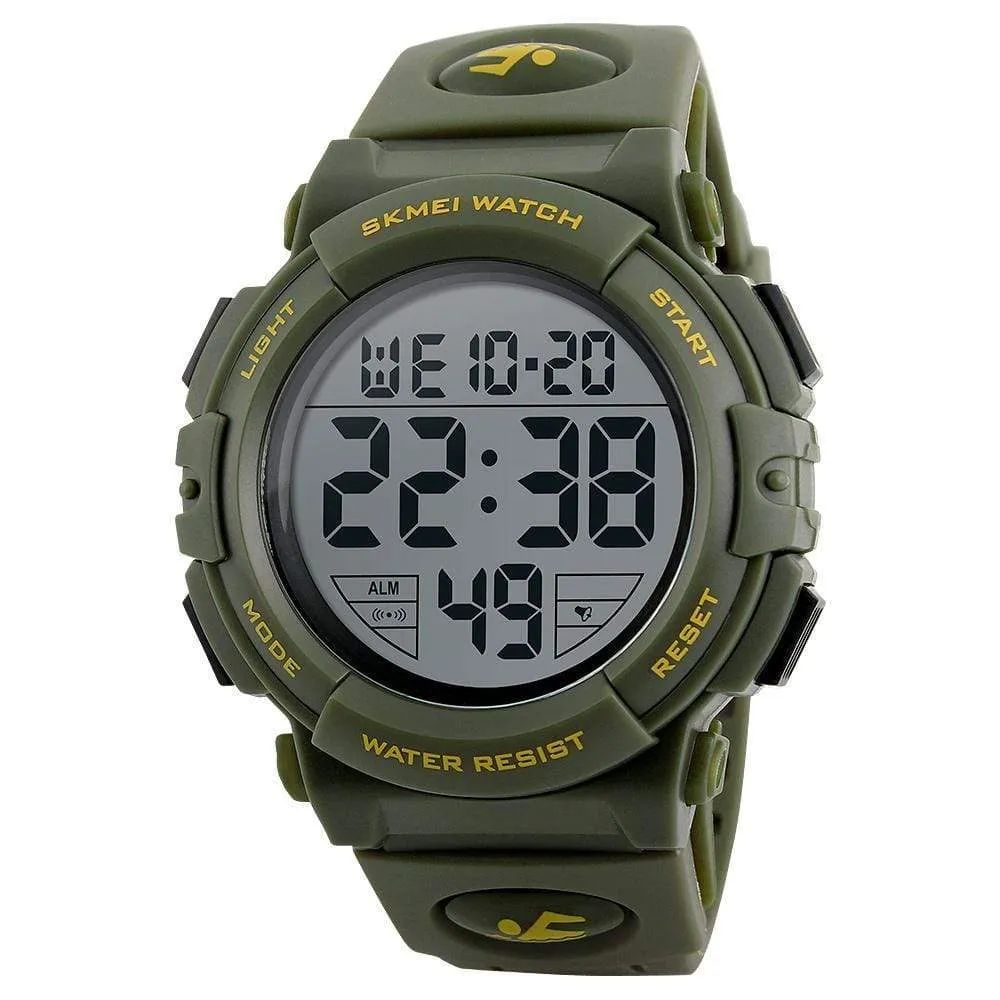 Skmei 1258 Original Digital Waterproof sport watch for Men
