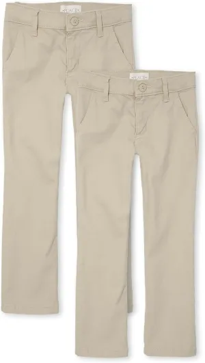 The Children's Place Girls' Uniform Skinny Chino Pants