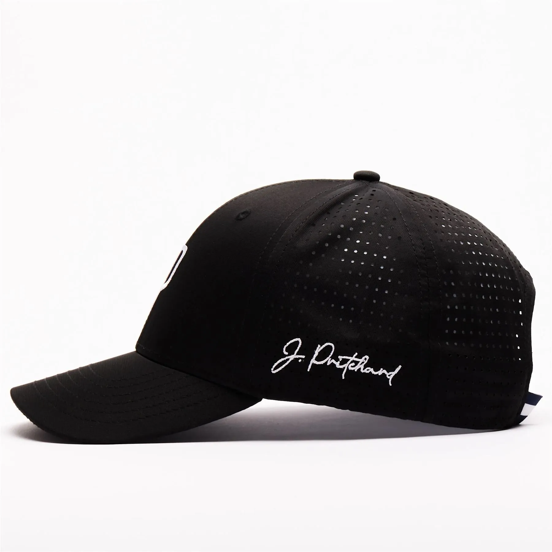 The Courtside Performance Cap Pure Black - 2024