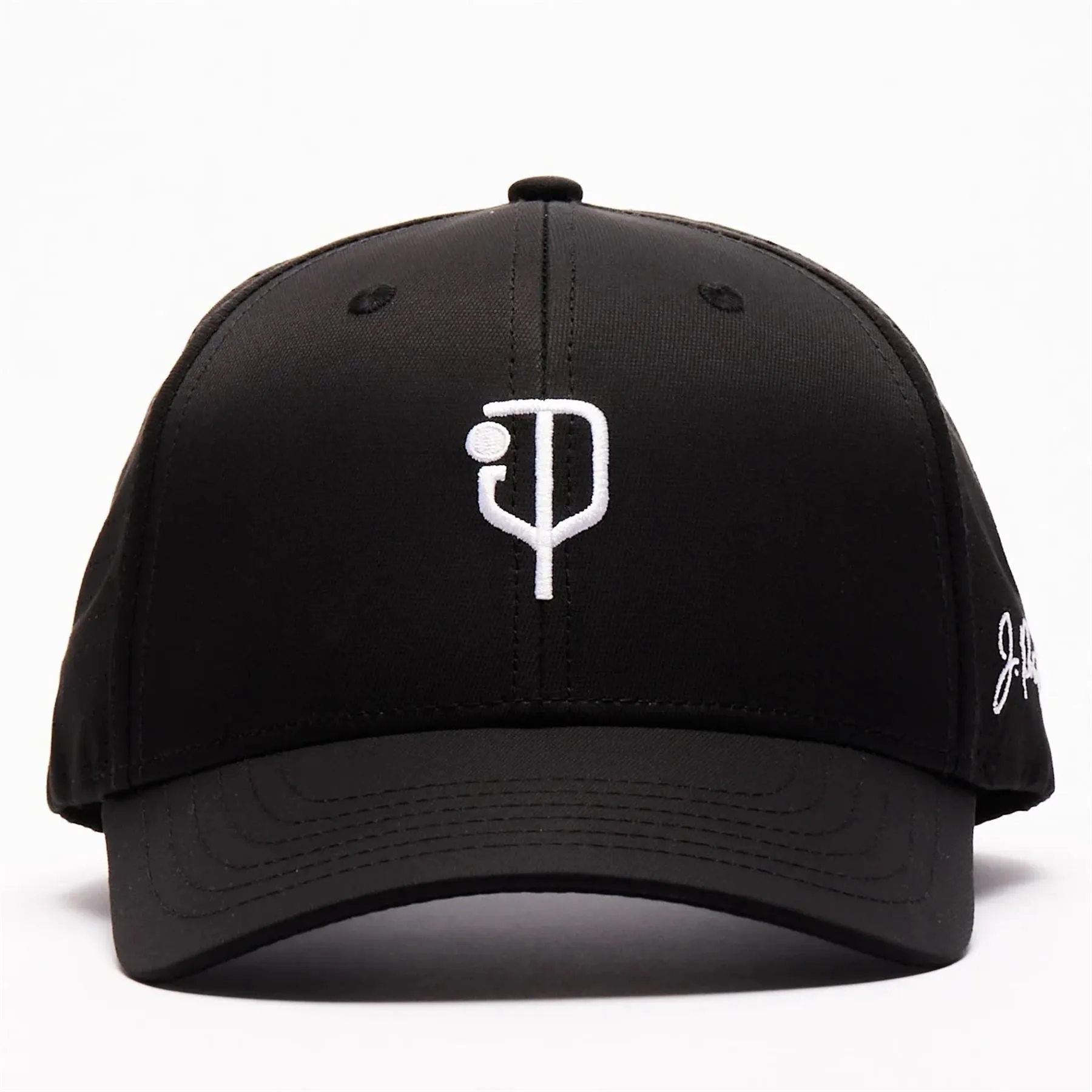 The Courtside Performance Cap Pure Black - 2024