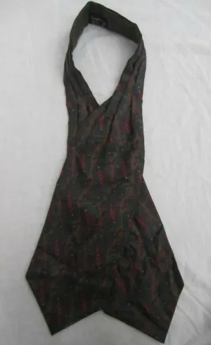 Vintage Pure Silk Cravateur Cravat Scarf